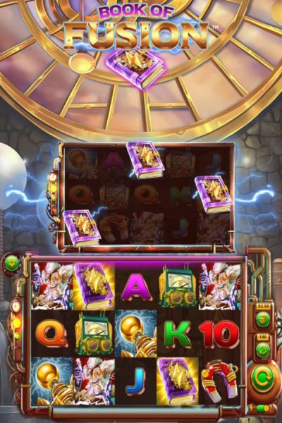 Book of Fusion video slot by SG Digital
