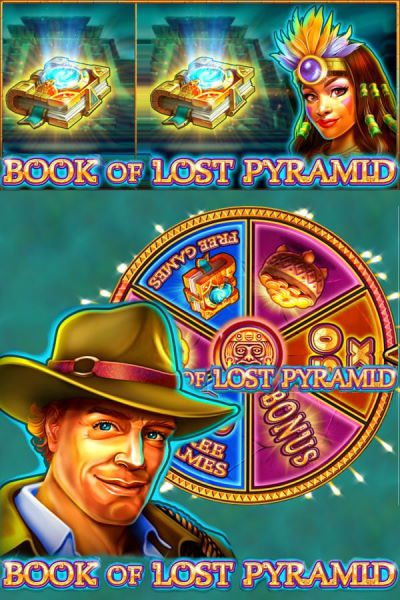 Book of Lost Pyramid 400x600