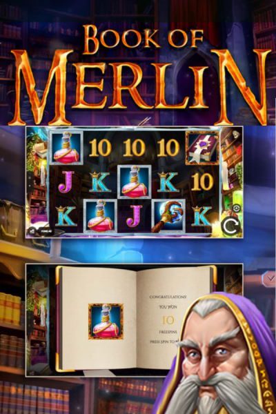Book of Merlin 400x600